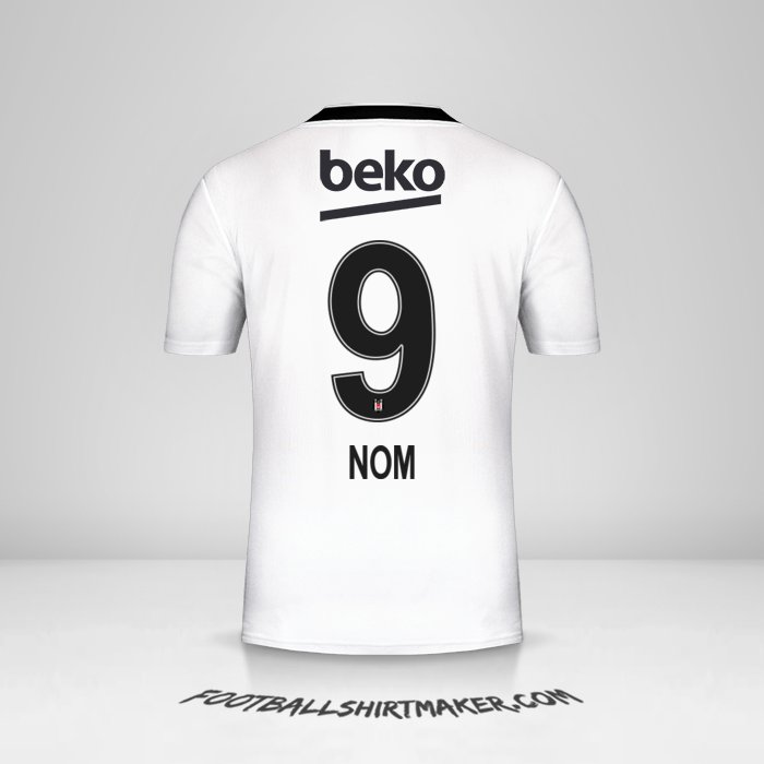 Maillot Besiktas JK 2019/20 -  nom - 9