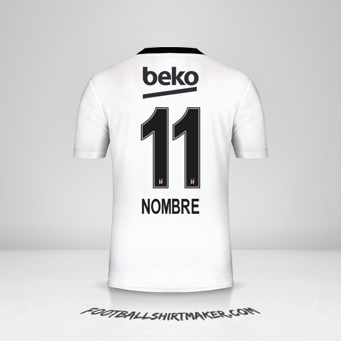 Camiseta Besiktas JK 2019/20 -  nombre - 11