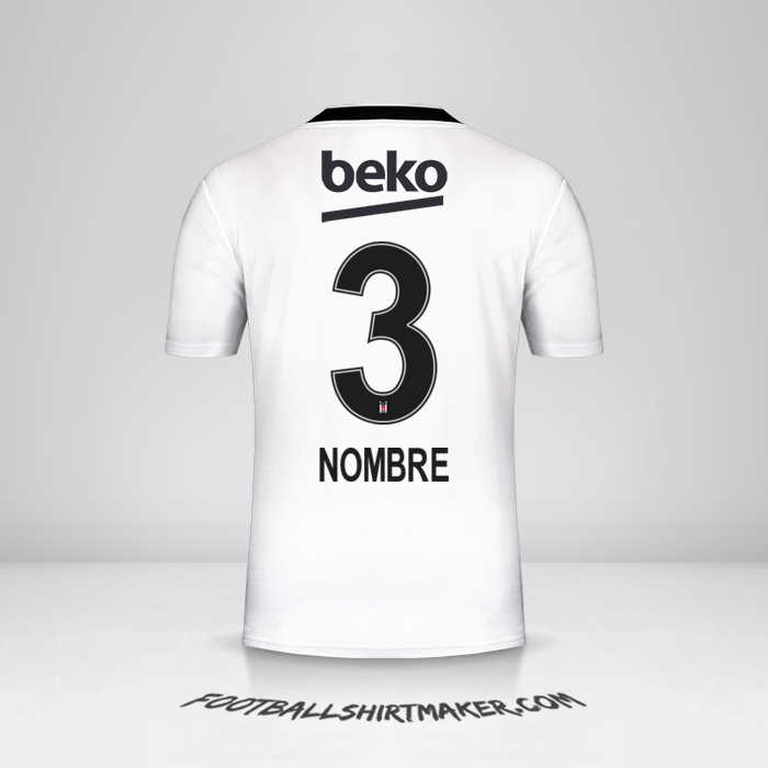 Jersey Besiktas JK 2019/20 -  nombre - 3