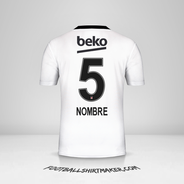 Jersey Besiktas JK 2019/20 -  nombre - 5