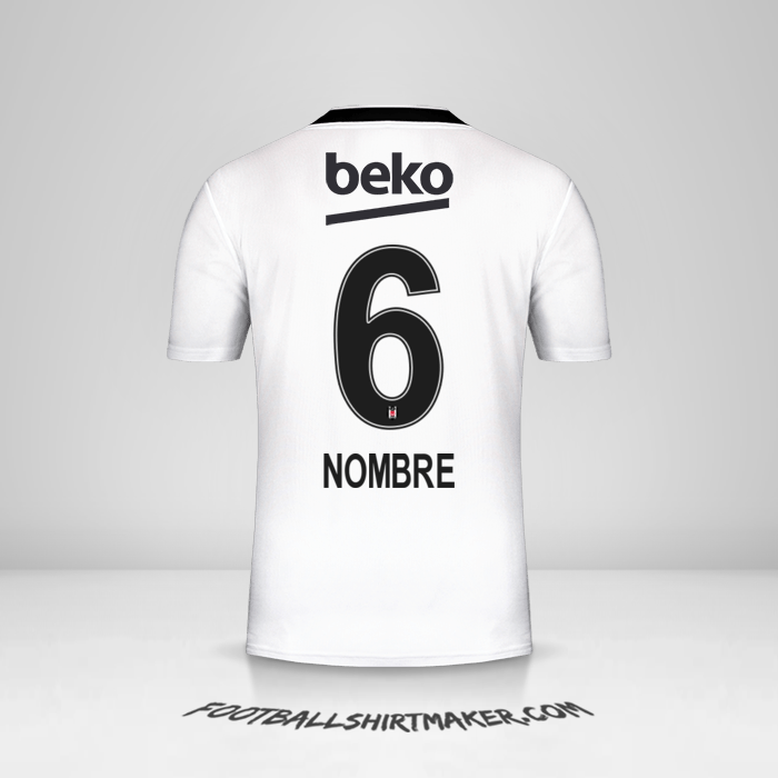 Jersey Besiktas JK 2019/20 -  nombre - 6
