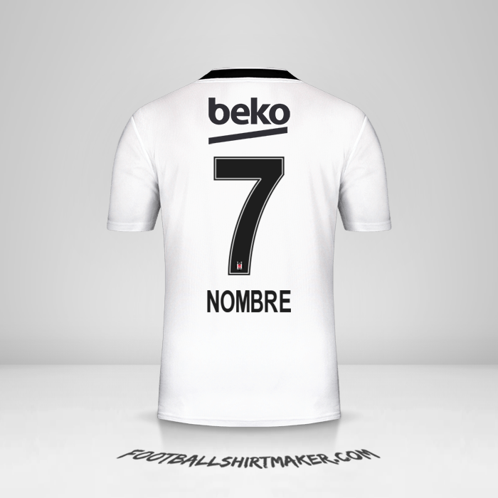 Camiseta Besiktas JK 2019/20 -  nombre - 7