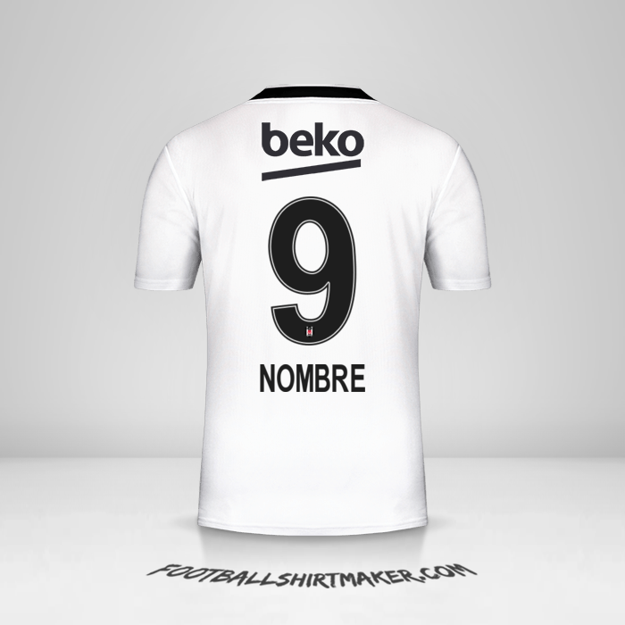 Jersey Besiktas JK 2019/20 -  nombre - 9