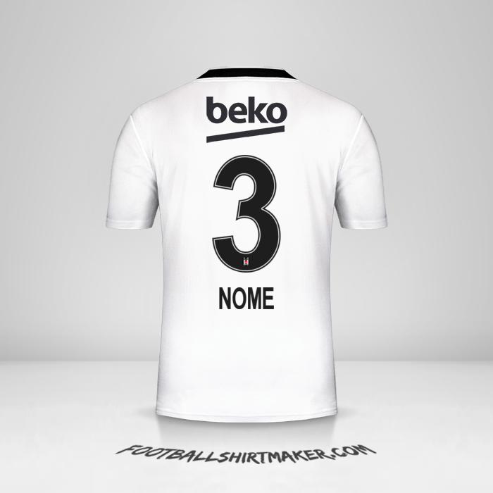 Maglia Besiktas JK 2019/20 -  nome - 3