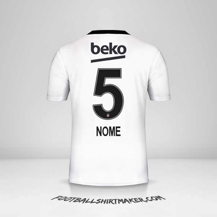 Maglia Besiktas JK 2019/20 -  nome - 5