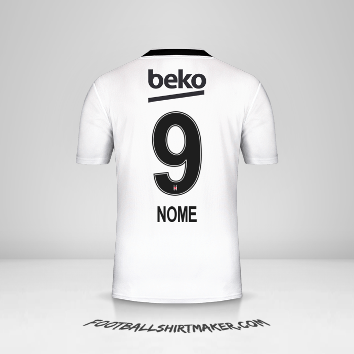 Camisola Besiktas JK 2019/20 -  nome - 9