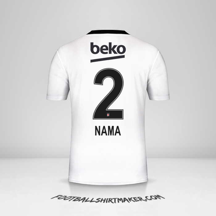 Jersey Besiktas JK 2019/20 -  nama - 2