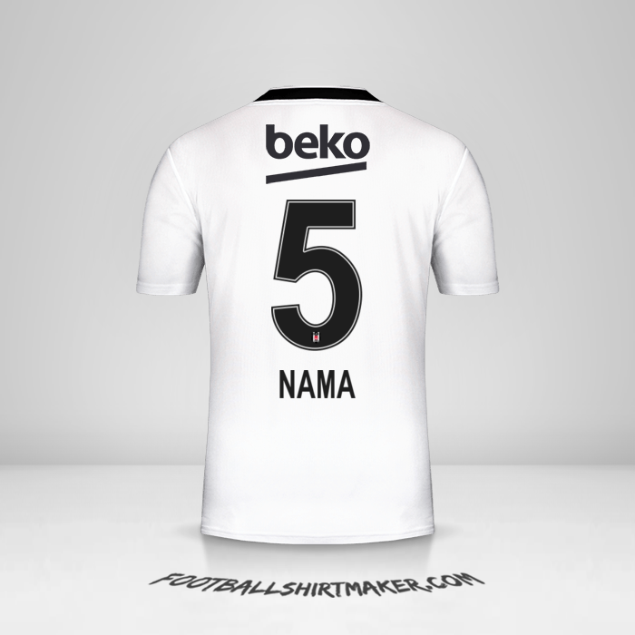 Jersey Besiktas JK 2019/20 -  nama - 5
