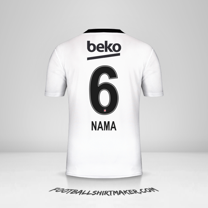 Jersey Besiktas JK 2019/20 -  nama - 6