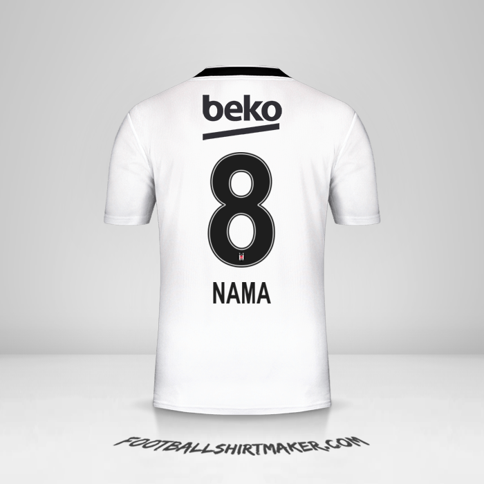 Jersey Besiktas JK 2019/20 -  nama - 8