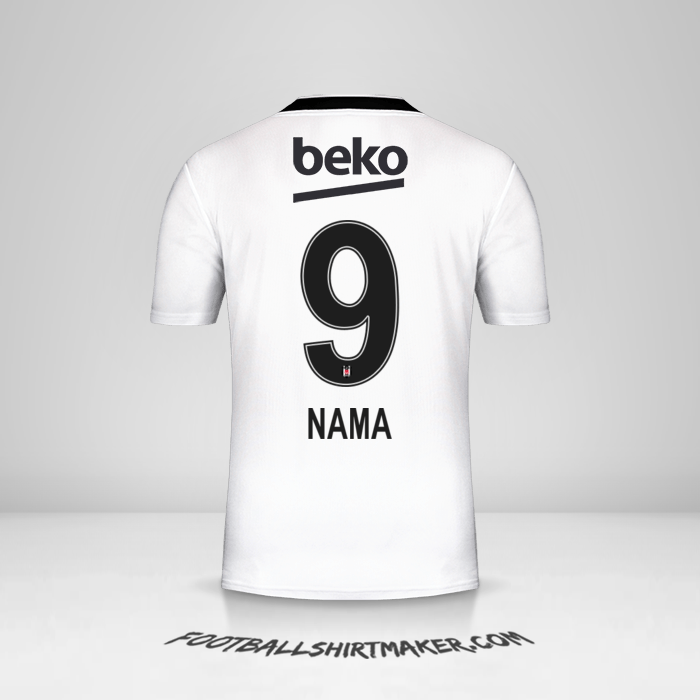 Jersey Besiktas JK 2019/20 -  nama - 9