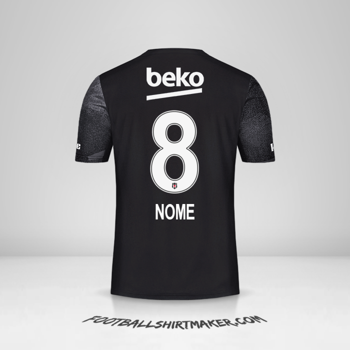 Camisa Besiktas JK 2019/20 Alternativa -  nome - 8