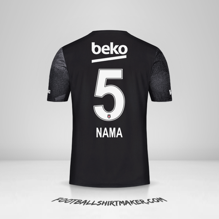 Jersey Besiktas JK 2019/20 Alternatif -  nama - 5