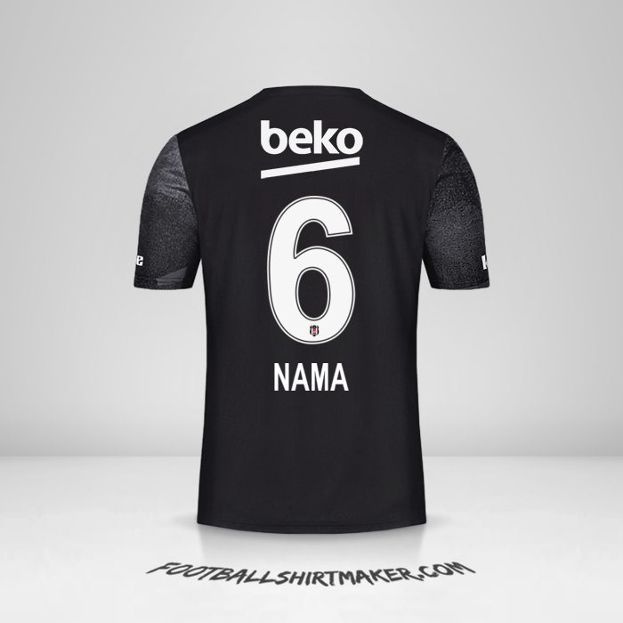 Jersey Besiktas JK 2019/20 Alternatif -  nama - 6