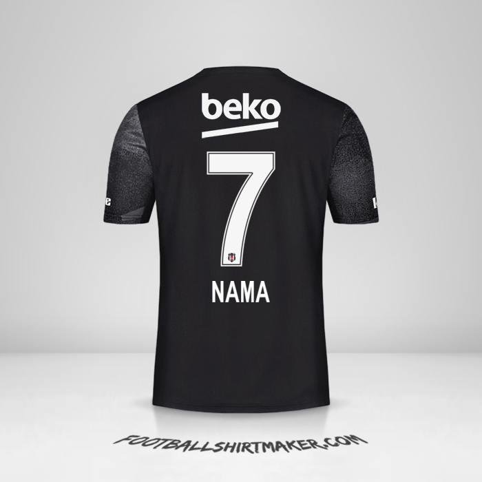 Jersey Besiktas JK 2019/20 Alternatif -  nama - 7