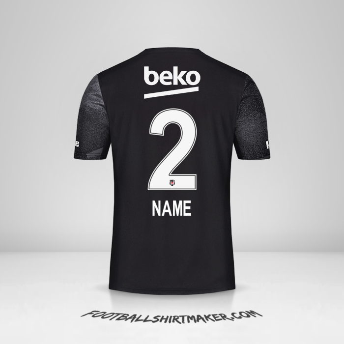 Trikot Besiktas JK 2019/20 Auswärts -  name - 2