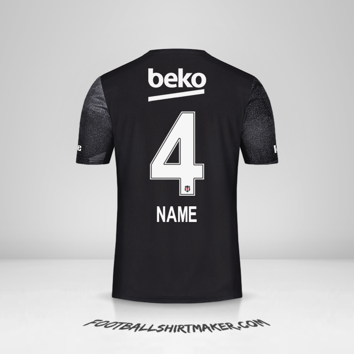 Shirt Besiktas JK 2019/20 Away -  name - 4