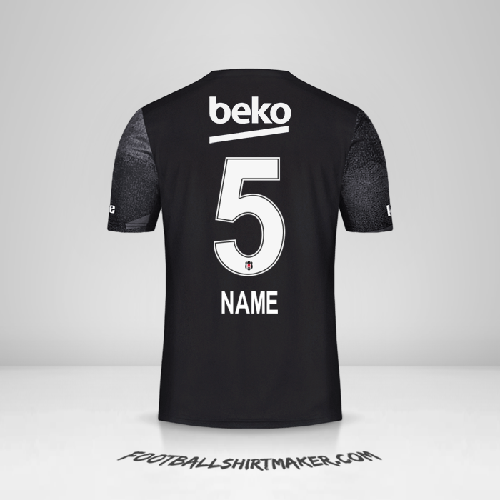 Jersey Besiktas JK 2019/20 Away -  name - 5