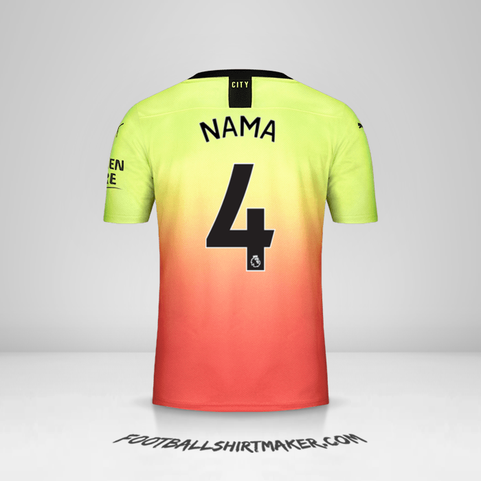 Jersey Manchester City 2019/20 Ketiga -  nama - 4