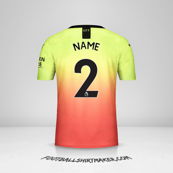 Shirt Manchester City 2019/20 Third -  name - 2