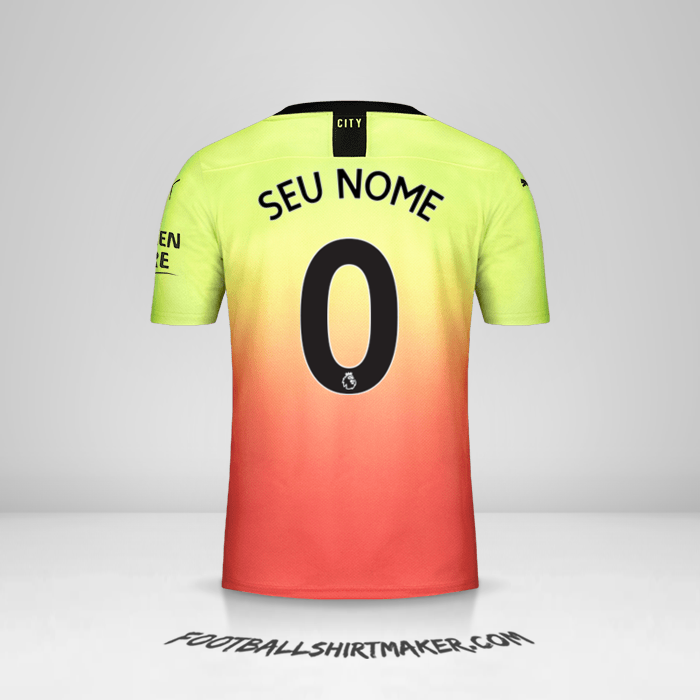 Camisa Manchester City 2019/20 III -  seu nome - 0