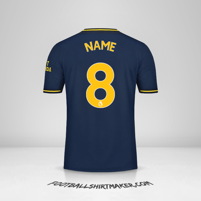 Shirt Arsenal 2019/20 Third -  name - 8