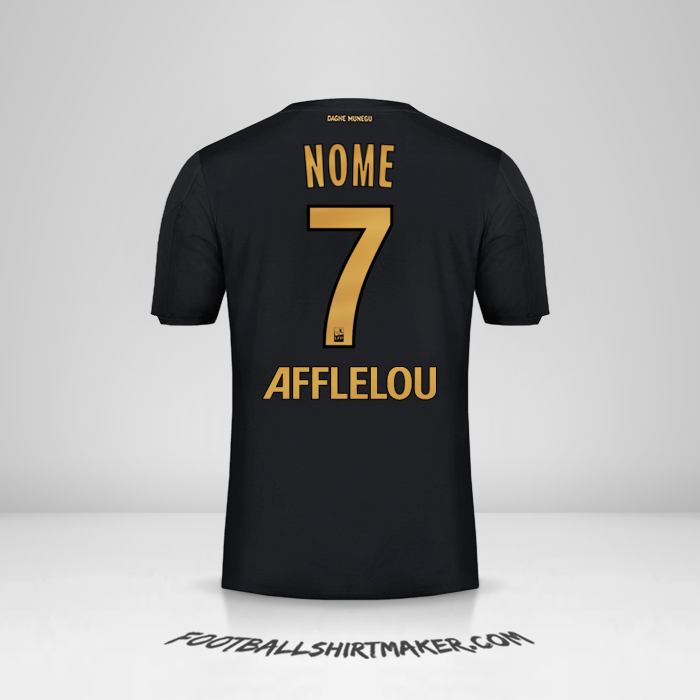 Camisa As Monaco 2019/20 Alternativa -  nome - 7