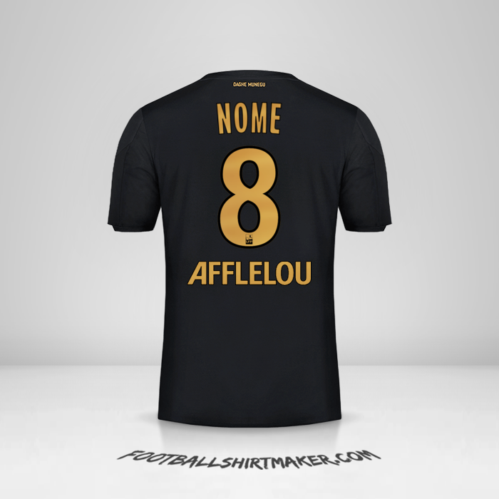 Camisa As Monaco 2019/20 Alternativa -  nome - 8