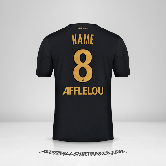 Jersey As Monaco 2019/20 Away -  name - 8