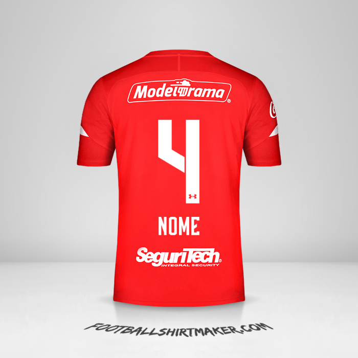 Camisa Toluca FC 2019/20 -  nome - 4