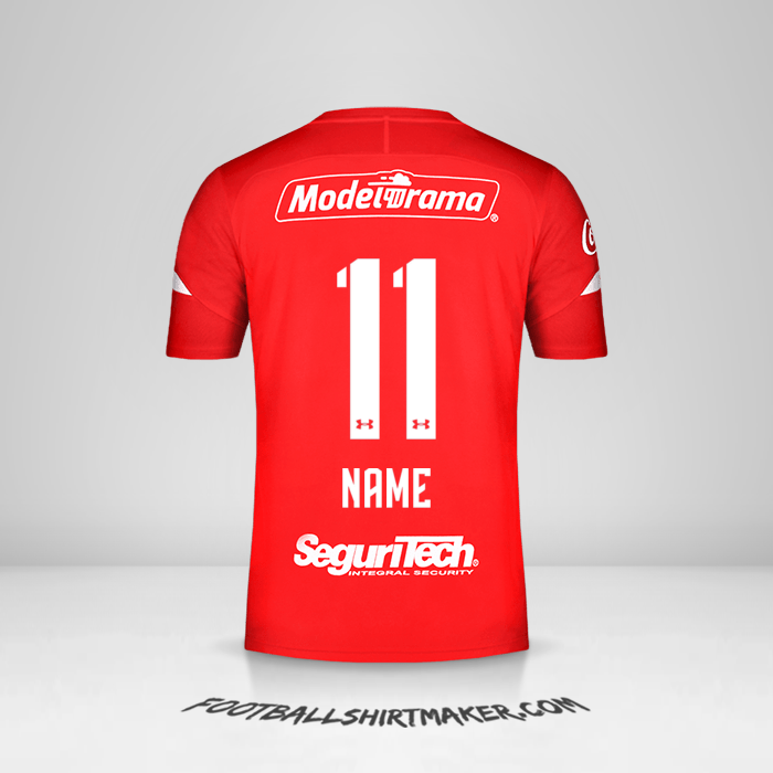 Trikot Toluca FC 2019/20 -  name - 11