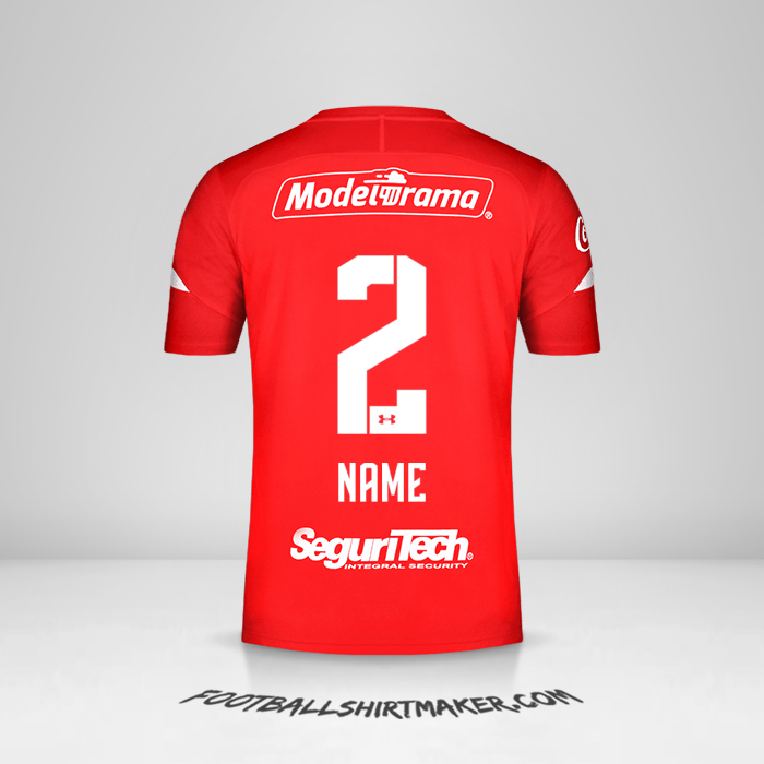 Shirt Toluca FC 2019/20 -  name - 2