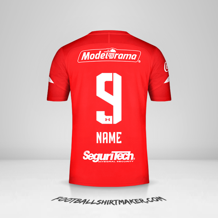 Trikot Toluca FC 2019/20 -  name - 9