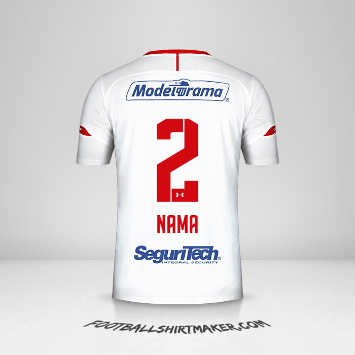 Jersey Toluca FC 2019/20 Alternatif -  nama - 2