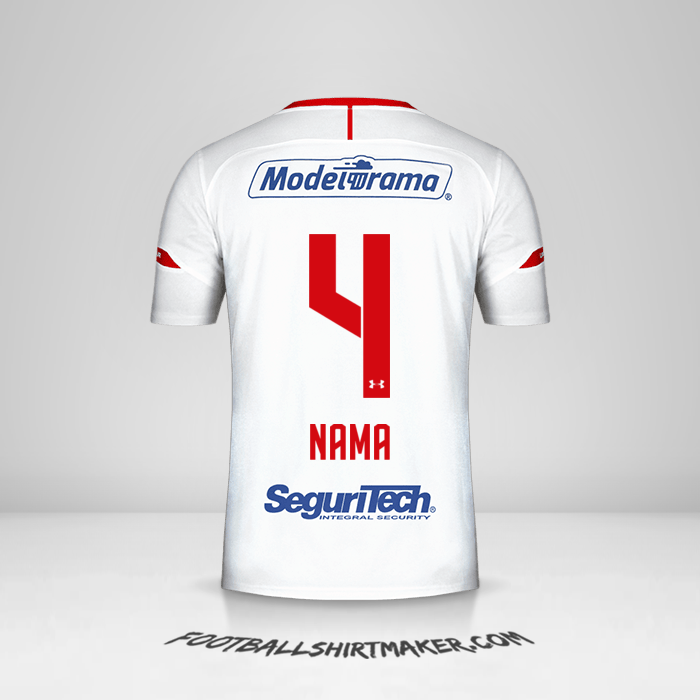 Jersey Toluca FC 2019/20 Alternatif -  nama - 4