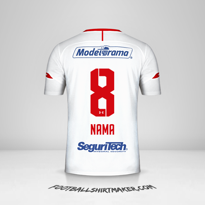 Jersey Toluca FC 2019/20 Alternatif -  nama - 8