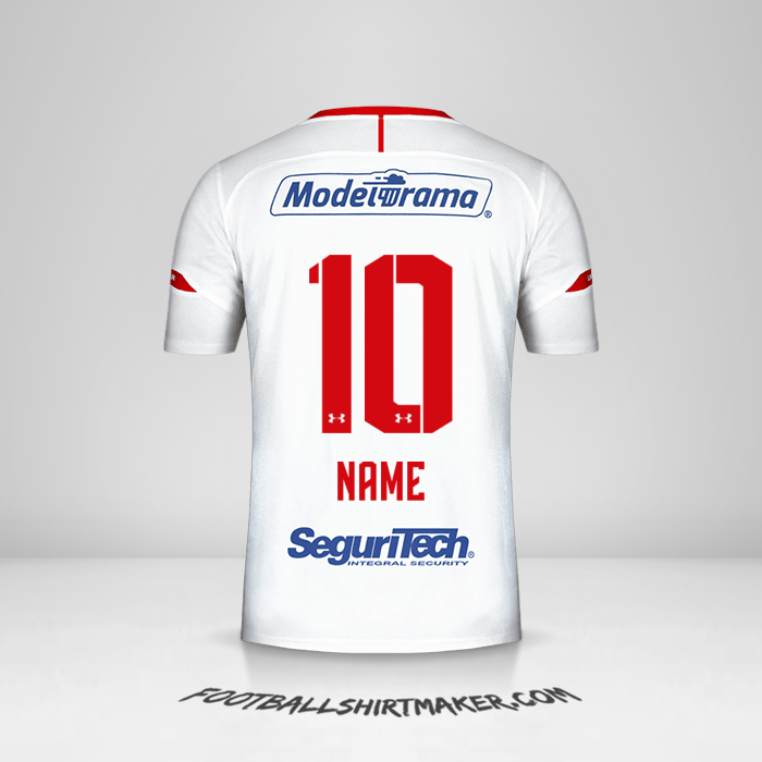 Jersey Toluca FC 2019/20 Away -  name - 10