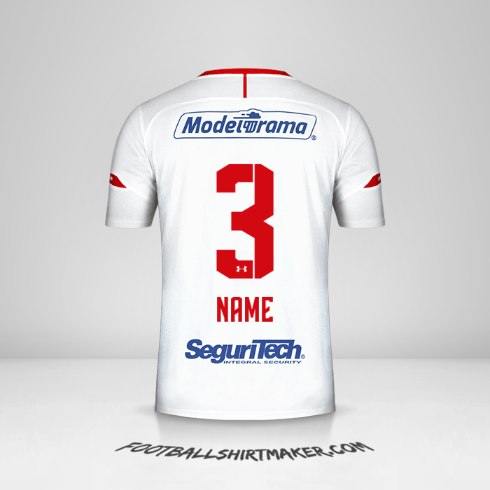 Jersey Toluca FC 2019/20 Away -  name - 3