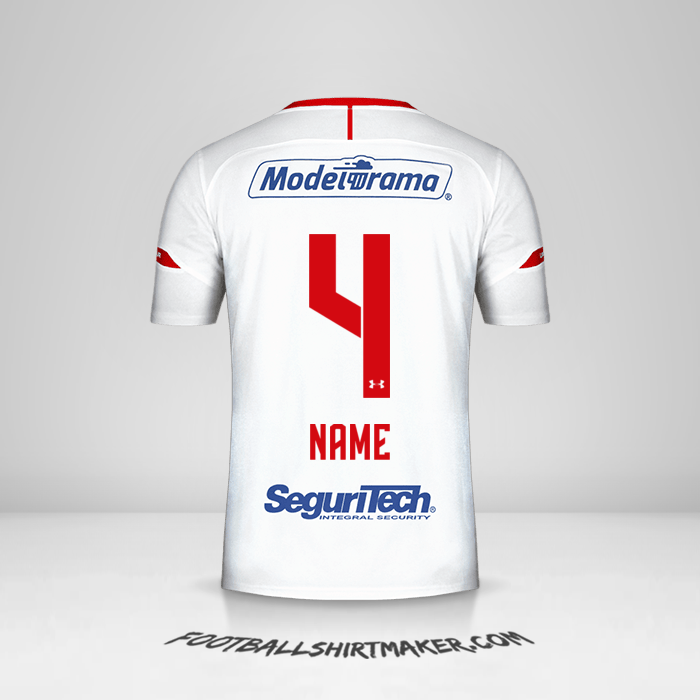 Jersey Toluca FC 2019/20 Away -  name - 4