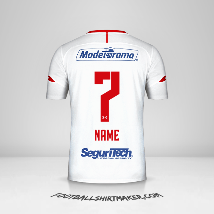 Jersey Toluca FC 2019/20 Away -  name - 7