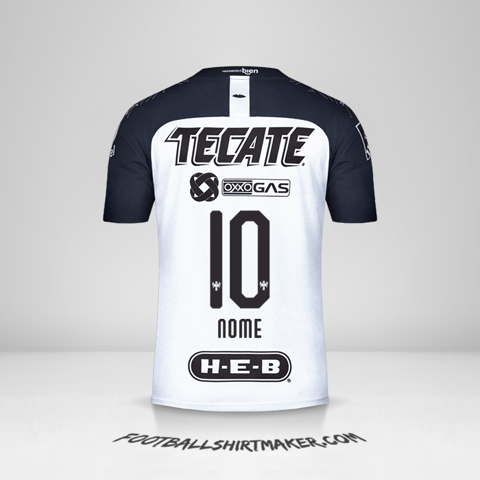 Camisa Monterrey 2019/20 Alternativa -  nome - 10