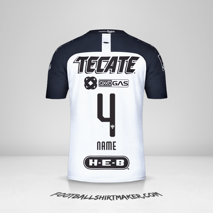 Shirt Monterrey 2019/20 Away -  name - 4