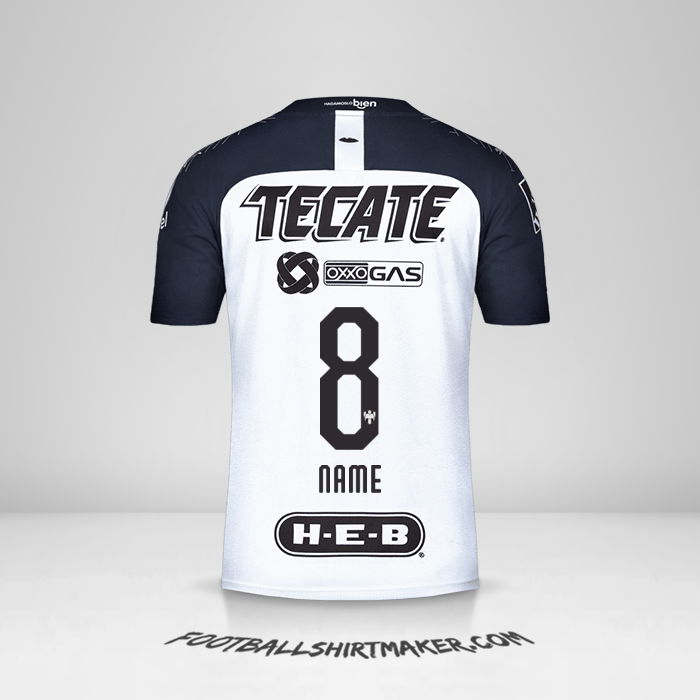 Shirt Monterrey 2019/20 Away -  name - 8
