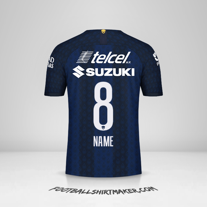 Jersey Pumas UNAM 2019/20 Away -  name - 8