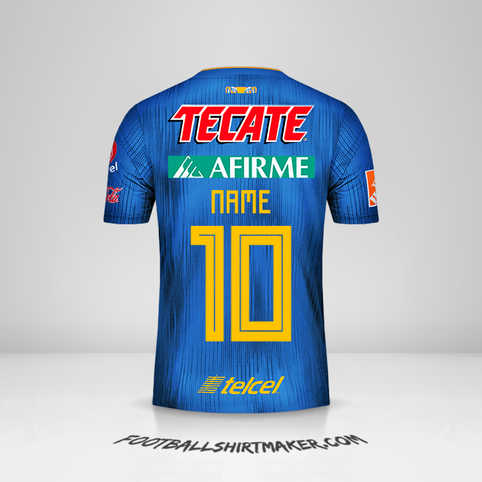 Shirt Tigres UANL 2019/20 Away -  name - 10