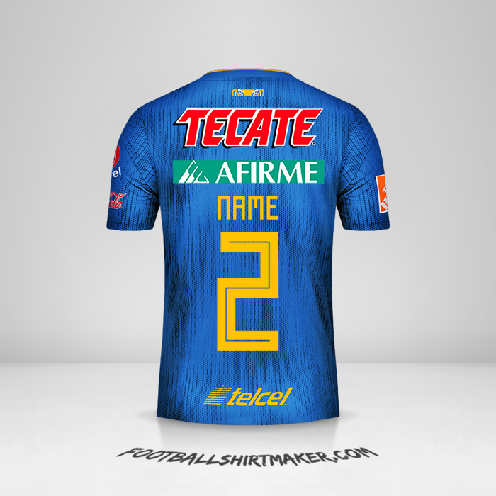 Trikot Tigres UANL 2019/20 Auswärts -  name - 2