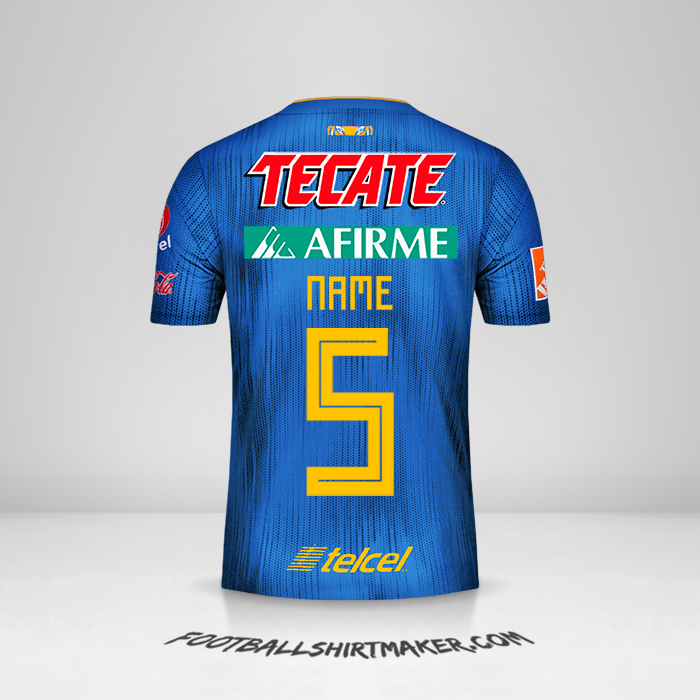 Trikot Tigres UANL 2019/20 Auswärts -  name - 5