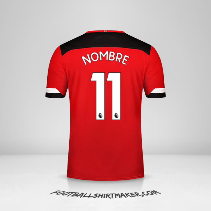 Camiseta Southampton FC 2019/20 -  nombre - 11