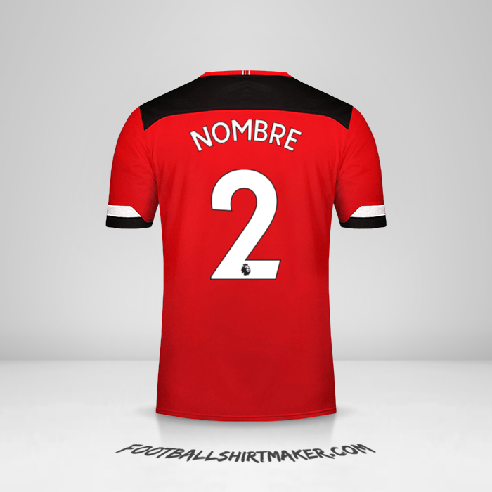 Jersey Southampton FC 2019/20 -  nombre - 2