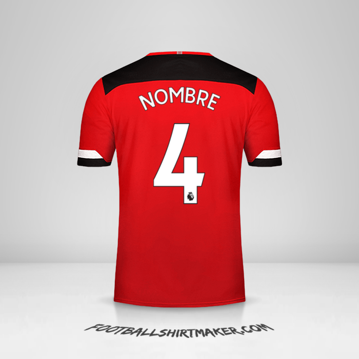 Jersey Southampton FC 2019/20 -  nombre - 4
